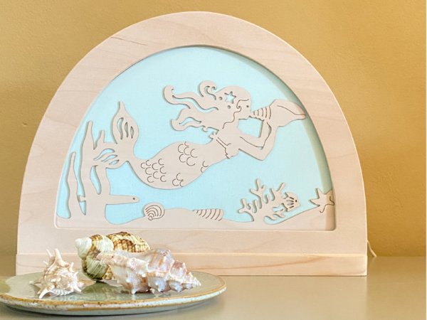 De Noest Silhouet Zeemeermin