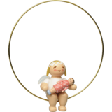 Wendt & Kühn Margeriten engel in ring met pop Wendt & Kühn Margeriten engel in ring met pop