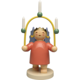 Wendt & Kühn Gekroonde engel met kaarsenboog Wendt & Kühn Gekroonde engel met kaarsenboog