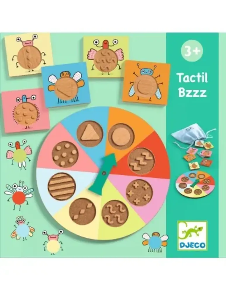 Djeco Voelspel Tactil bzzz