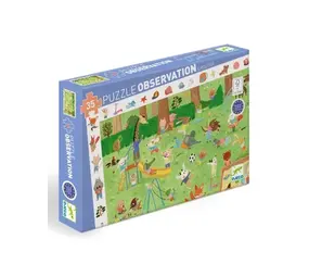 Djeco Observatie puzzel Kleine vriendjes tuin 35 st Djeco Observatie puzzel Kleine vriendjes tuin 35 st