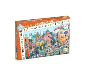 Djeco Observatiepuzzel De Stad