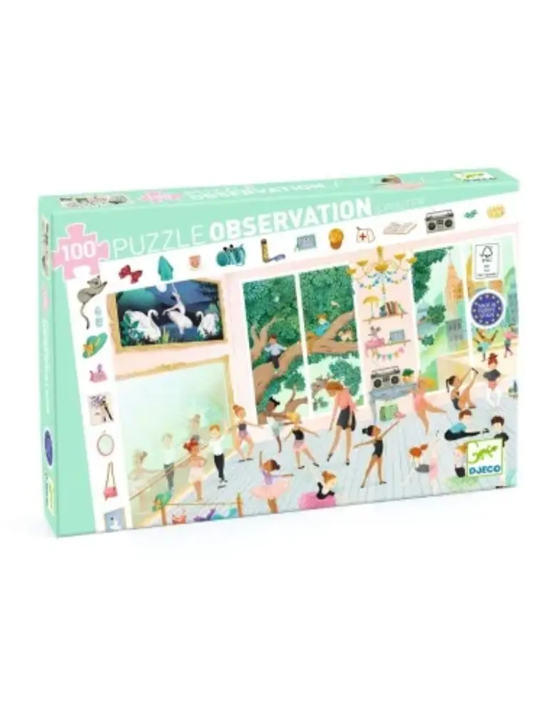 Djeco Observatiepuzzel De Dansschool Djeco Observatiepuzzel De Dansschool