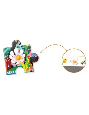 Djeco Observatie puzzel Stadgekte 200 st