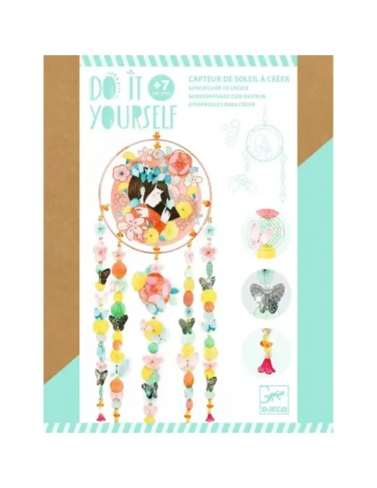 Djeco DIY Maak je eigen dromenvanger - vlinders