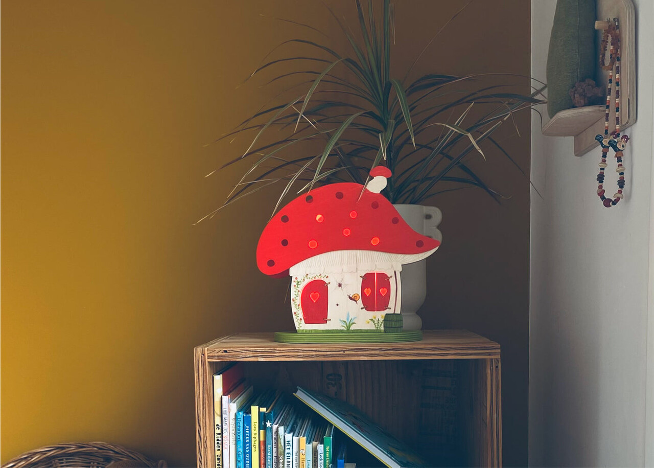 De Noest Paddenstoellampje De Noest Paddenstoellampje