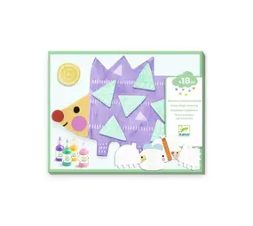 Djeco Magische vingerverf - Kleine vormen Djeco Magische vingerverf - Kleine vormen