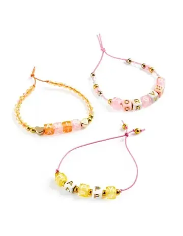 Djeco Kralen Alfabet Goud