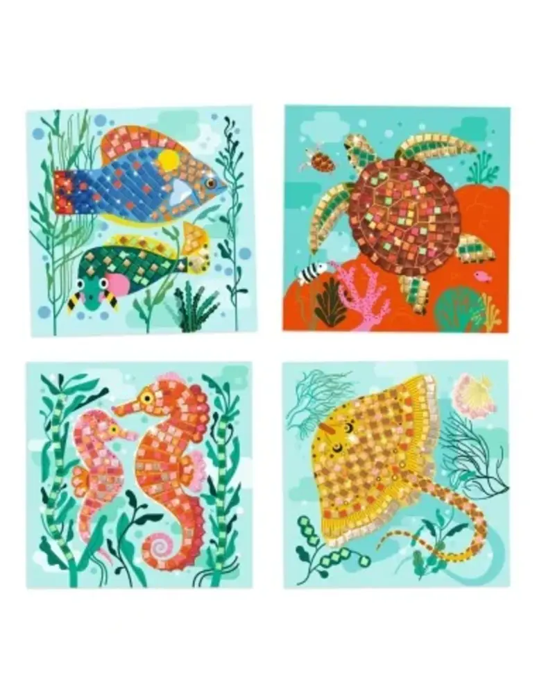 Djeco Knutselset mosaïek - Caribbean