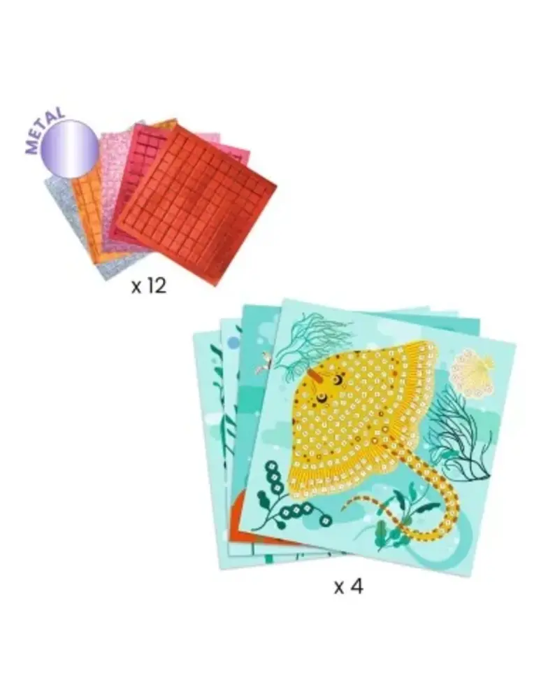 Djeco Knutselset mosaïek - Caribbean