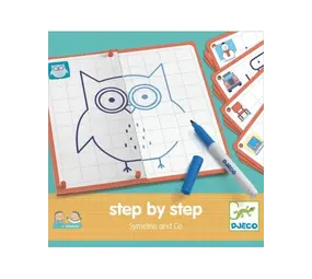 Djeco Knutselset Stap voor Stap leren tekenen Symmetrie Djeco Knutselset Stap voor Stap leren tekenen Symmetrie