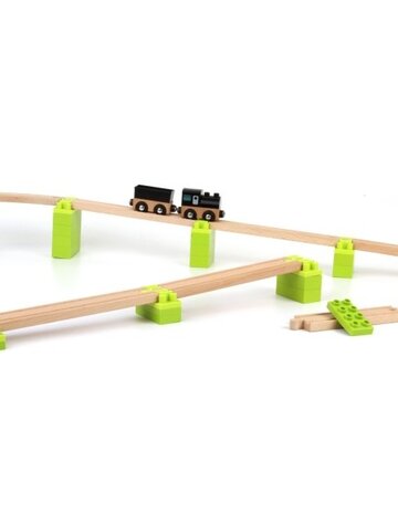 Noppi Noppi Railway onderdelen voor helling bouwen