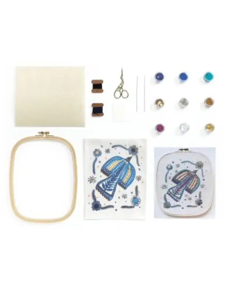 Djeco Knutselset Atelier 59 Kralen borduren Djeco Knutselset Atelier 59 Kralen borduren