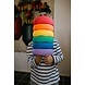 Stapelstein Stapelstein Regenboog  Klassiek set 6 mini