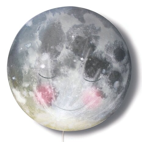 Hartendief Wandlamp Ga slapen maan Hartendief Wandlamp Ga slapen maan