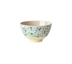 Rice Rice kom s Ocean blue
