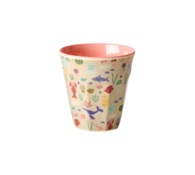 Rice Rice beker Ocean coral