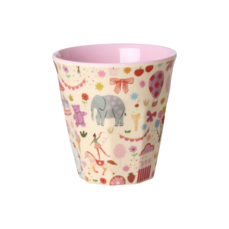 Rice Rice beker  fun fair roze