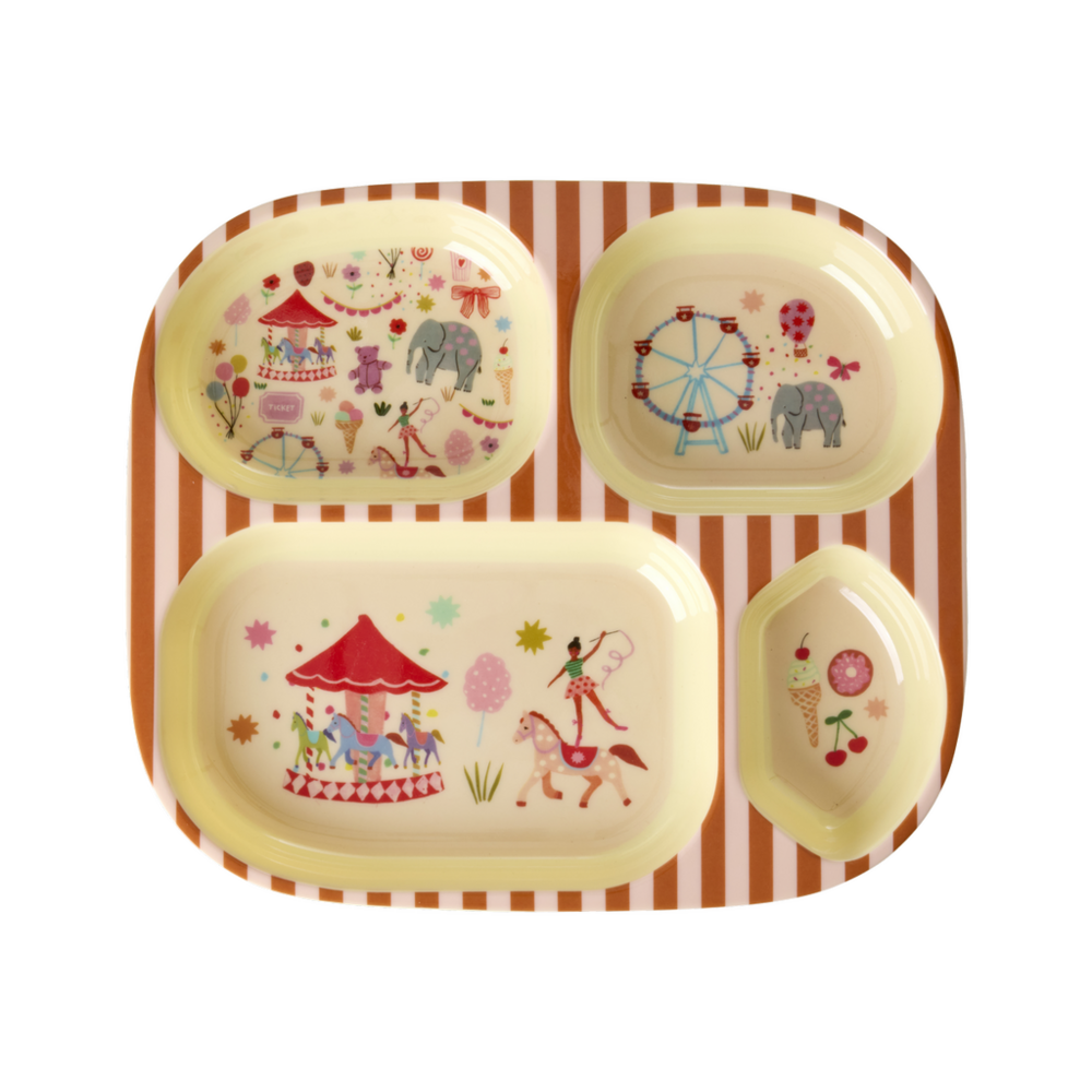 Rice Rice vakjesbord fun fair roze