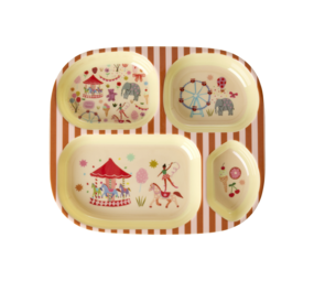 Rice Rice vakjesbord fun fair roze
