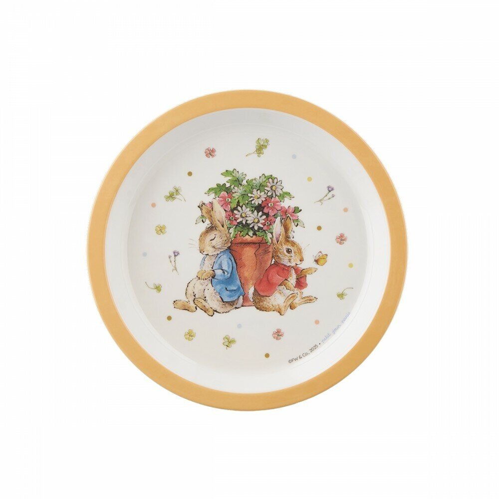 Peter Rabbit Bord roze 18cm