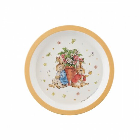 Peter Rabbit Bord roze 18cm