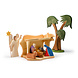 Ostheimer Kleine kerststal (voor grote figuren)