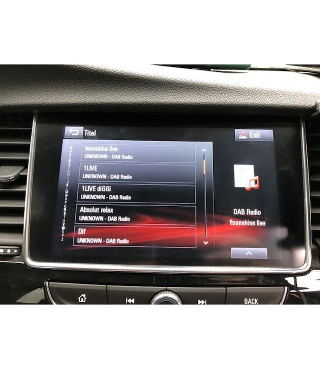 DAB+ Nachrüstset Corsa E