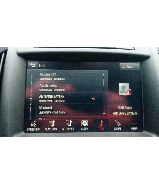 DAB+ Nachrüstset Zafira Tourer