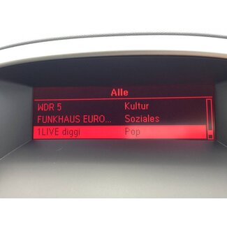 DAB+ Nachrüstest Meriva B