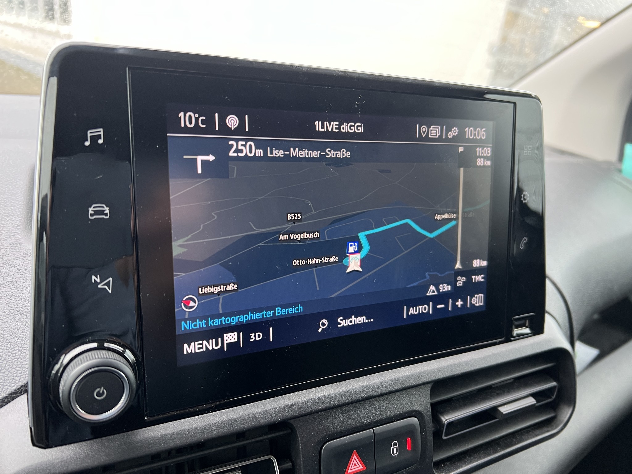 Original Navigationssystem Peugeot Rifter