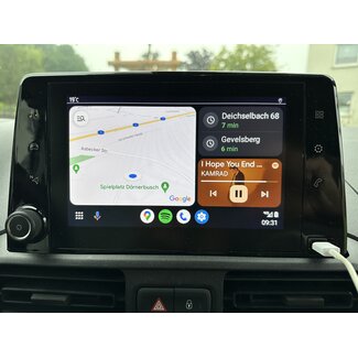 Original Apple CarPlay + Android Auto Peugeot Partner (bis Modelljahr 2024)
