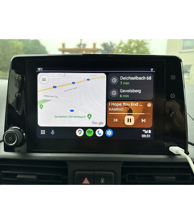 Original Apple CarPlay + Android Auto Fiat Doblo (bis Modelljahr 2024)