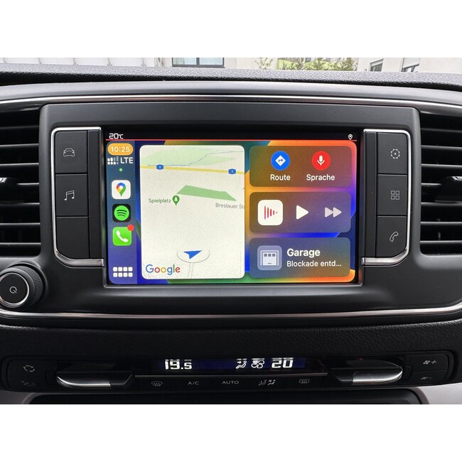 Original Apple CarPlay + Android Auto Citroen Jumpy