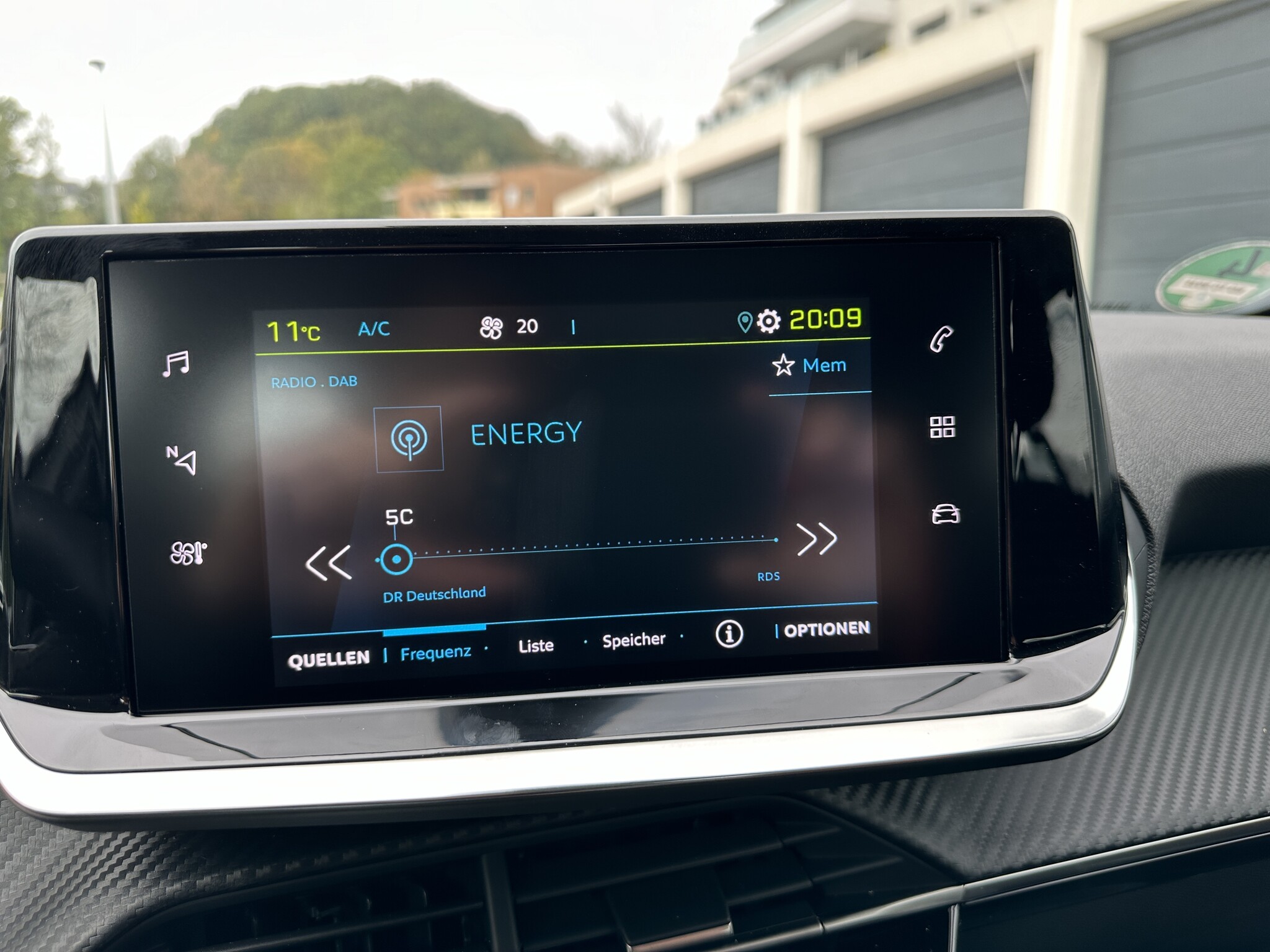 Original DAB+ Nachrüstset Peugeot 208