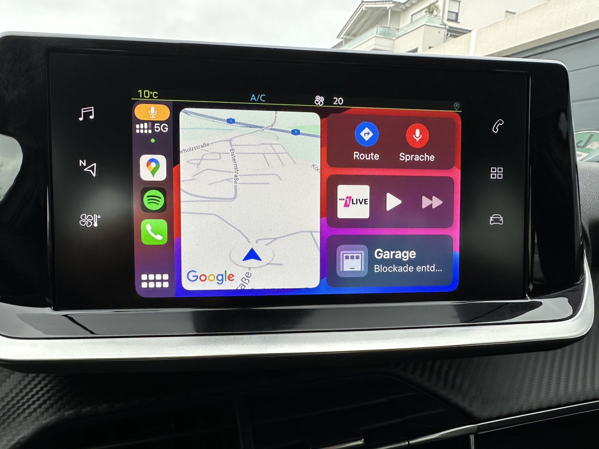 Original Navigationssystem Peugeot 208