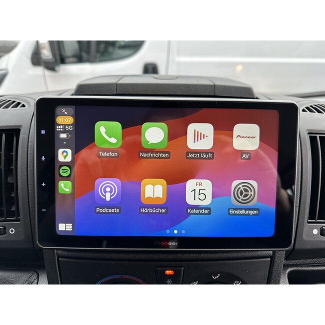 Radio (mit Navigationssoftware als App) für Peugeot Boxer