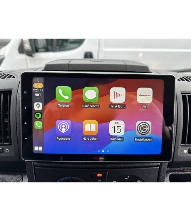 Radio (mit Navigationssoftware als App) für Citröen Jumper + Relay