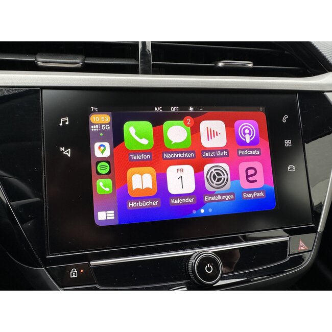 Original Apple CarPlay + Android Auto Opel Corsa F