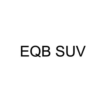 Mercedes EQB SUV