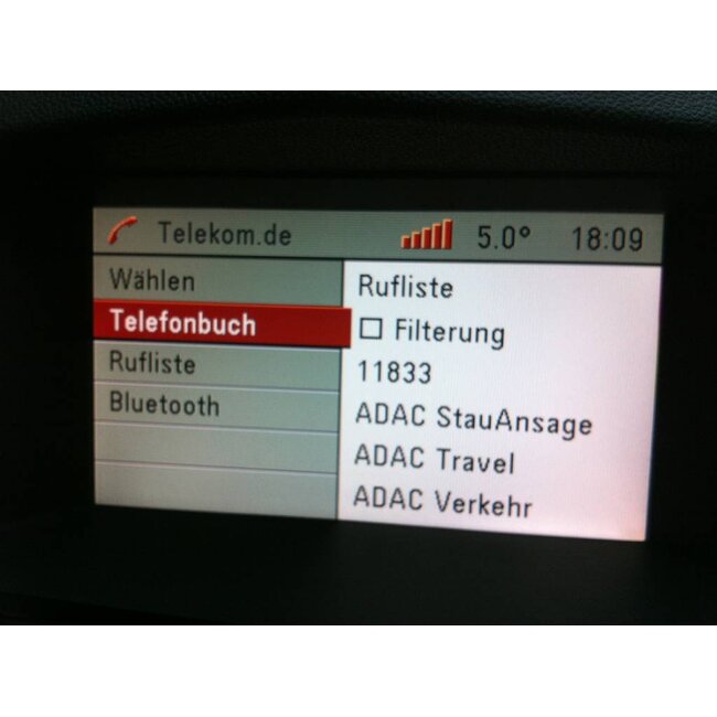 Freisprechanlage CD70, DVD90, DVD100