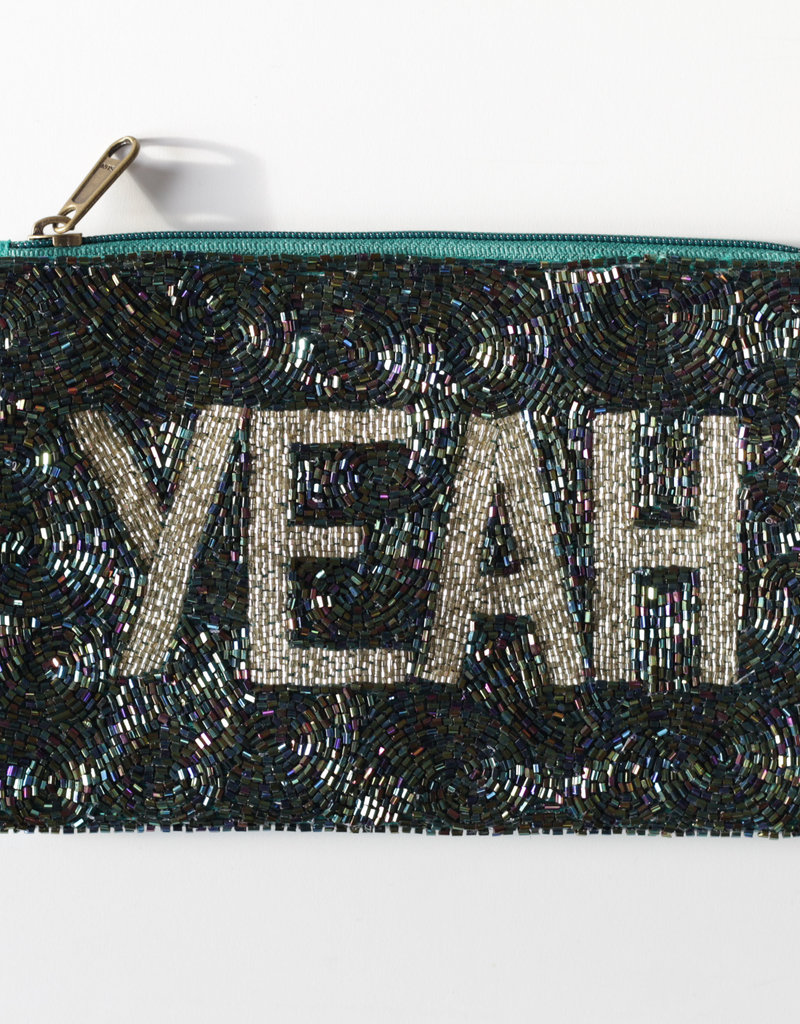 Yeah Beaded Clutch Bag Busby Fox Yeah Beaded Clutch Bag Busby Fox