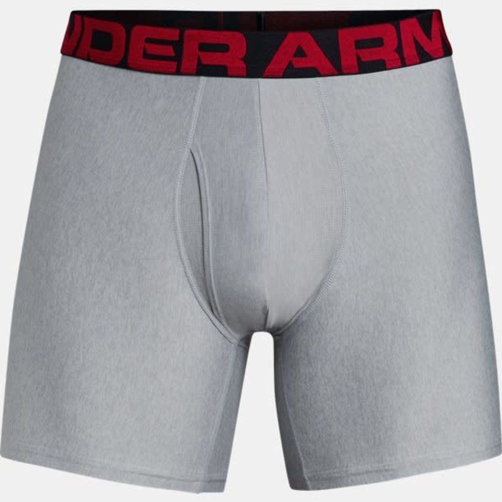 Under Armour UA Tech 6inch Boxers 2 Pack - grey