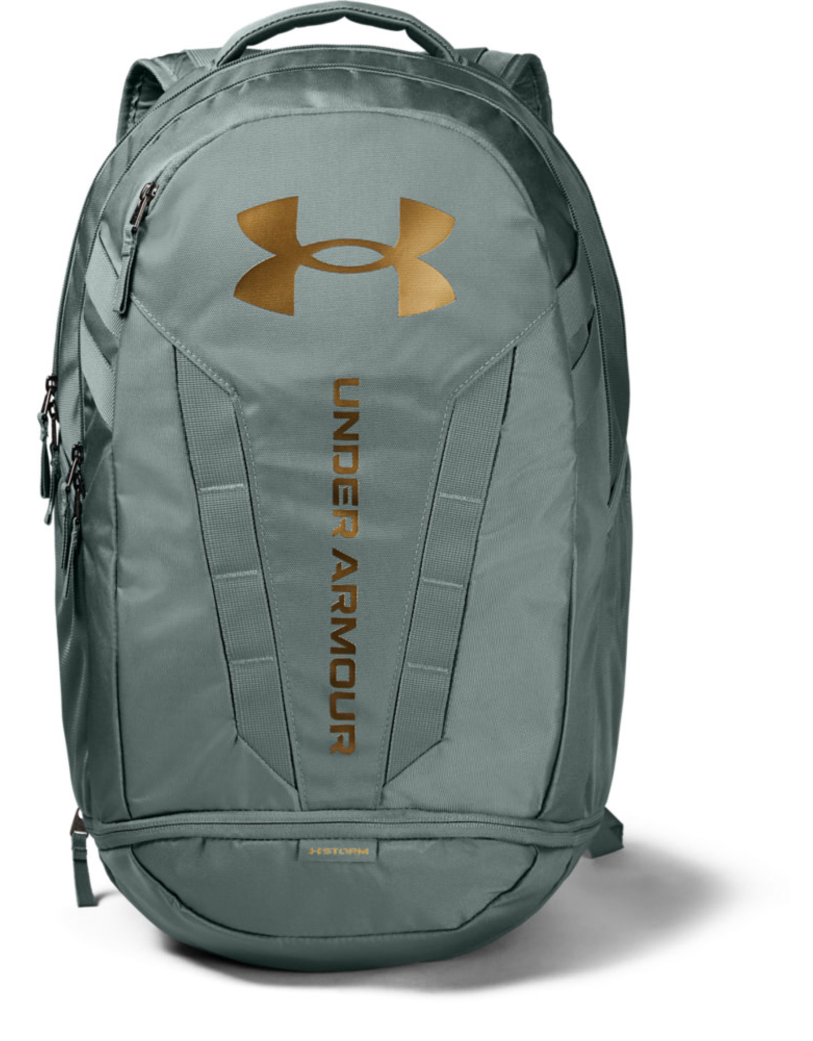 blue and gold backpack