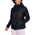 Under Armour UA Armour Down Hooded Jkt - Black--Jet Gray