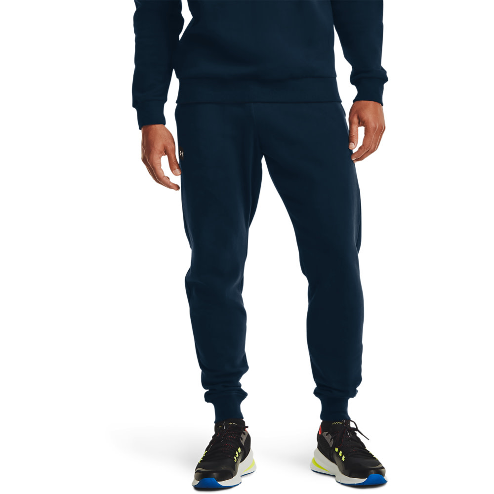 navy blue under armour joggers