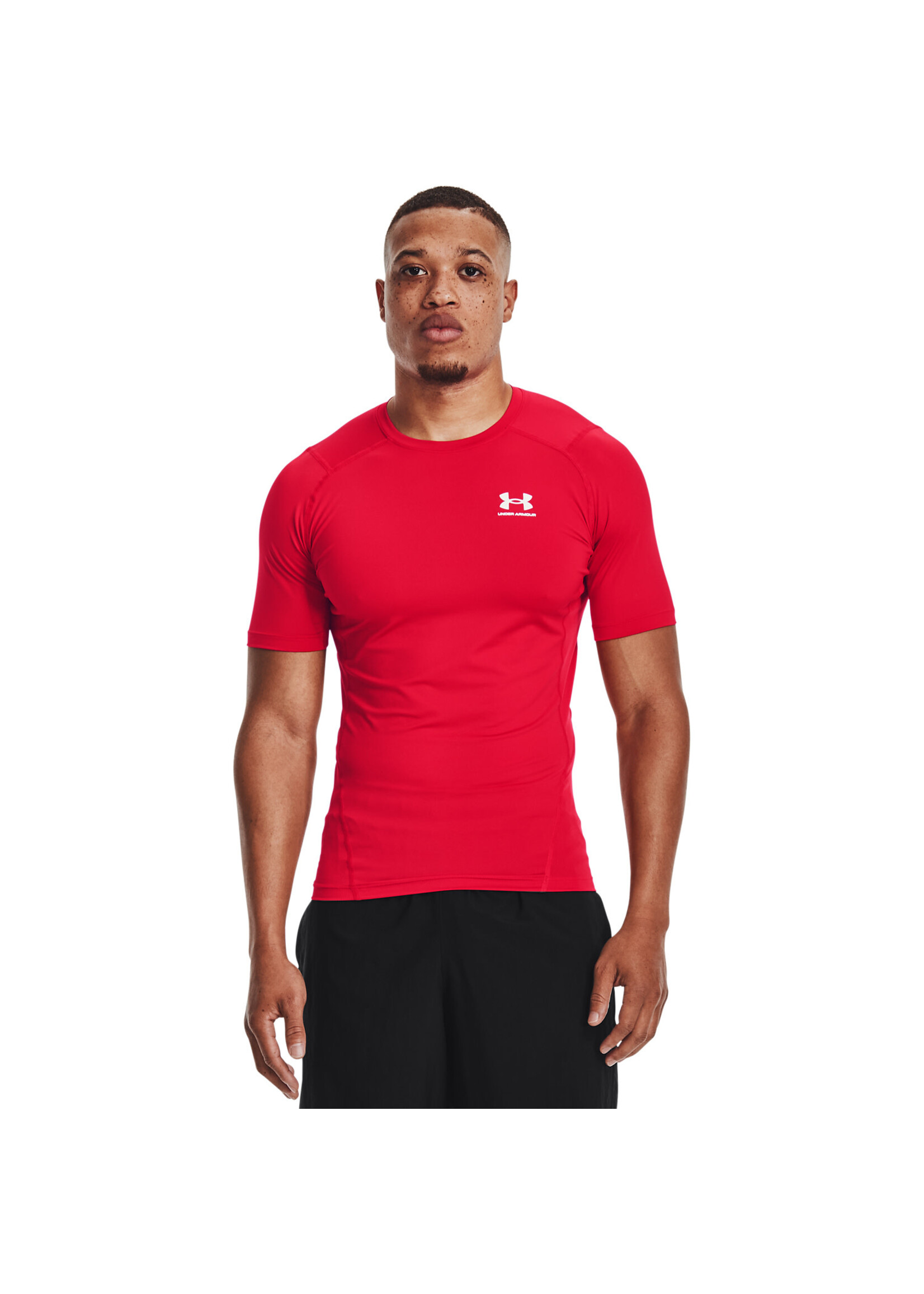 Under Armour UA HG Armour Comp SS-RED