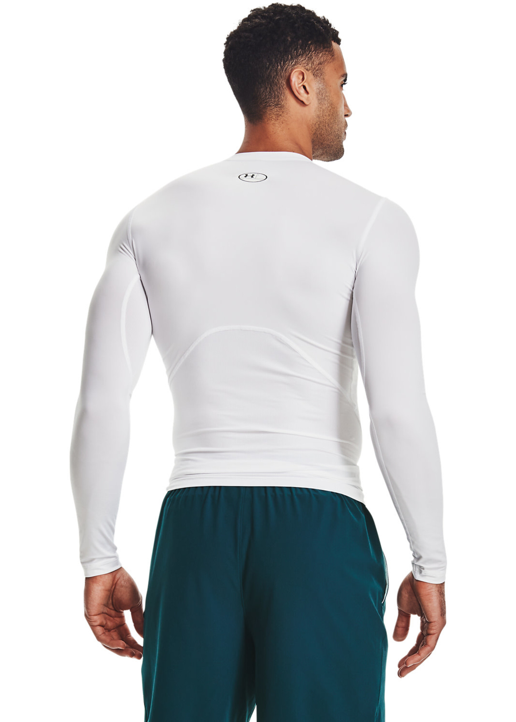 Under Armour UA HG Armour Comp LS-WHT