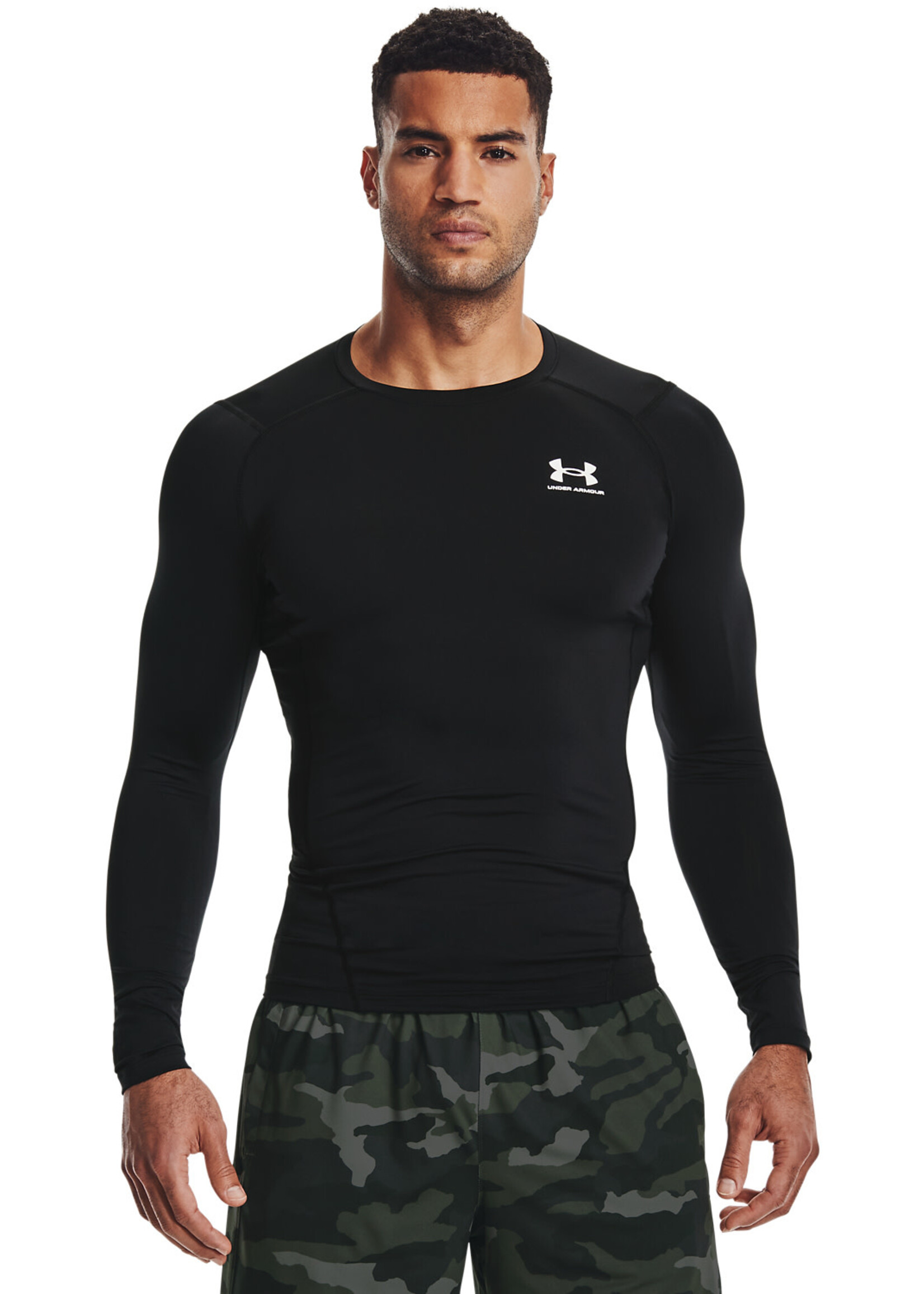 Under Armour UA HG Armour Comp LS-BLK