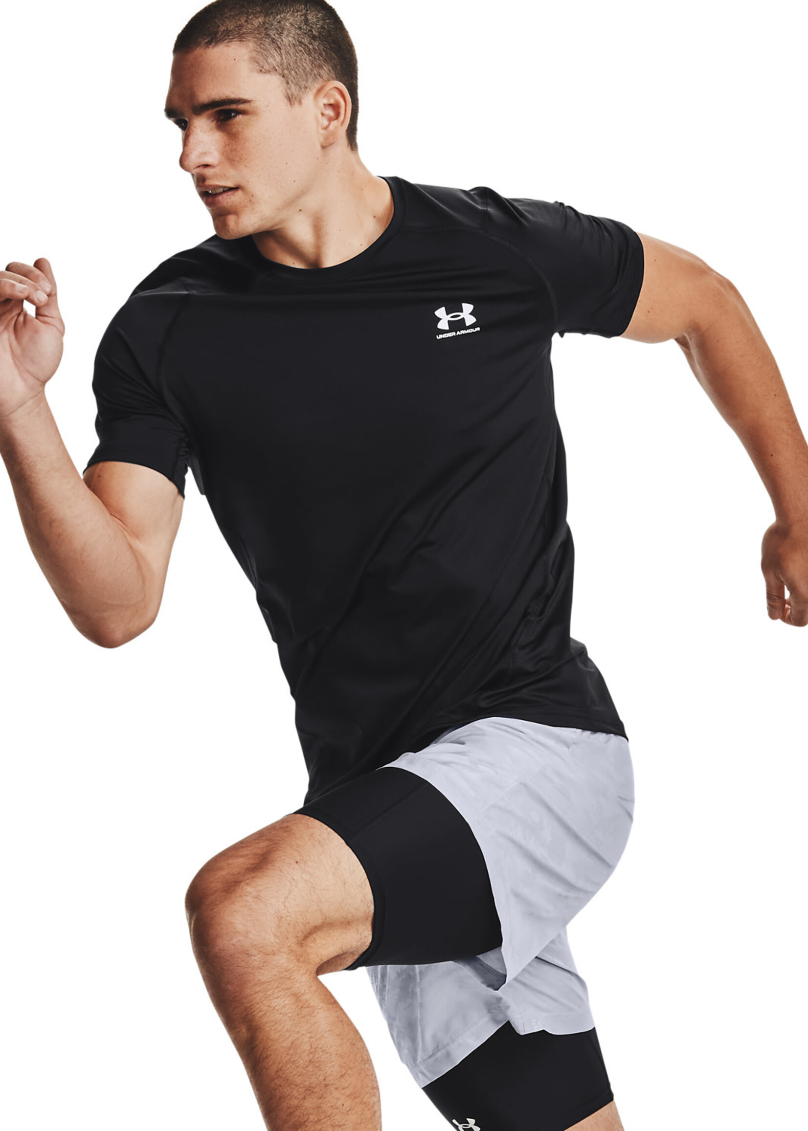 Under Armour UA HG Armour Fitted SS-BLK